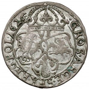 Zygmunt III Waza, Szóstak Kraków 1626 - SIGI