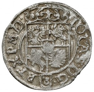 Jan II Kazimierz, Półtorak Poznaň 1662 - dátum na obrube - RE