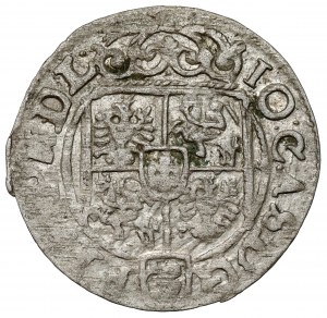 Johannes II. Kasimir, Półtorak Poznań 1661 - Umrisse - MDL