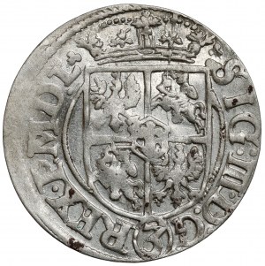 Sigismondo III Vasa, mezzo binario Riga 1620 - chiavi - NOVA
