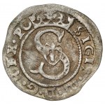 Zygmunt III Waza, Szeląg Wilno 1592 - data jak 158Z - SOLITVS - rzadki