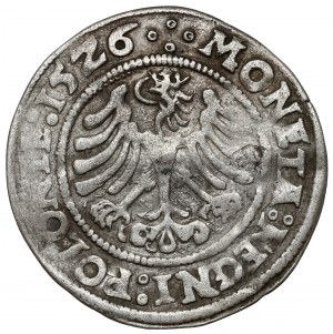 Sigismund I the Old, Grosz Krakow 1526 - Gothic