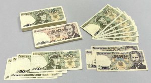 PRL, PAKIET banknotów (158szt)
