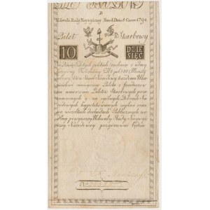 10 złotych 1794 - B - [D] & CBLAUW