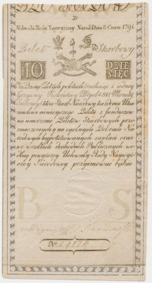 10 złotych 1794 - D