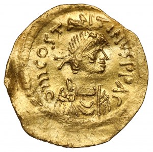 Tiberius II. Konstantin (578-582 n. Chr.) Tremissis, Konstantinopel