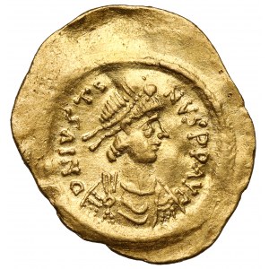 Justyn II (565-578 n.e.) Tremissis, Konstantynopol