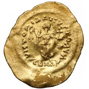 Justyn II (565-578 n.e.) Tremissis, Konstantynopol