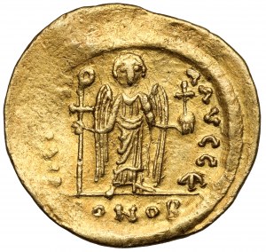 Mauritius Tiberius (582-602) Solidus Constantinople