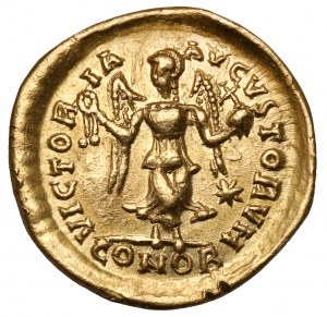 Theodosius (402-450 n. Chr.) Tremissis, Konstantinopel