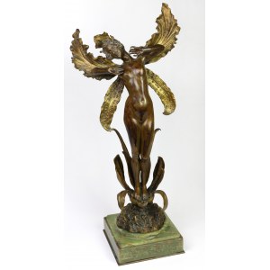Francja, Louis Chalon, Rzeźba La Fée / Wróżka (~1900 r.)