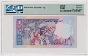 Tunezja, 1 Dinar 1972 SPECIMEN