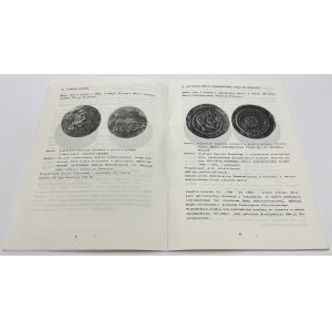 Katalog medali i wydawnictw sekcji numizmatycznej PTAiN we Wrocławiu 1949-1989, Z. Szpytman