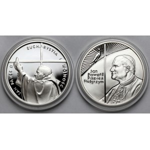 10 złotych 1997-1999 Jan Paweł II - zestaw (2szt)