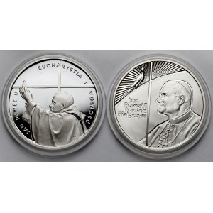 10 złotych 1997-1999 Jan Paweł II - zestaw (2szt)