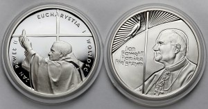 10 złotych 1997-1999 Jan Paweł II - zestaw (2szt)