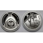 10 złotych 1997-1999 Jan Paweł II - zestaw (2szt)