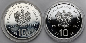 10 gold 2005 Poniatowski - set (2pcs)