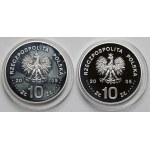 10 złotych 2005 Poniatowski - zestaw (2szt)