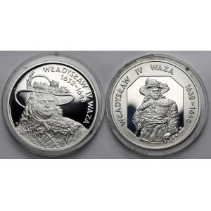 10 złotych 1999 Władysław IV Waza - zestaw (2szt)