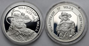 10 złotych 1999 Władysław IV Waza - zestaw (2szt)