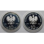 10 złotych 1999 Władysław IV Waza - zestaw (2szt)