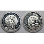 10 złotych 2003 Stanisław Leszczyński - zestaw (2szt)