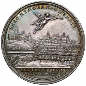 Śląsk, Medal 1779 - Pokój Cieszyński