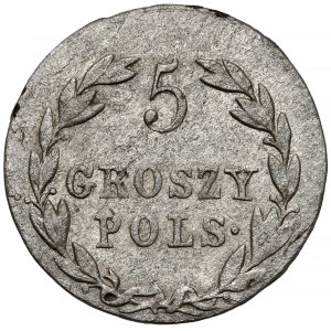 5 groszy polskich 1820 IB