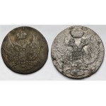 5-10 groszy 1835-1836 - zestaw (2szt)