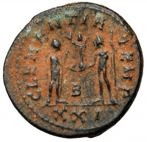 Karynus (283-285 n.e.) Antoninian, Kyzikos