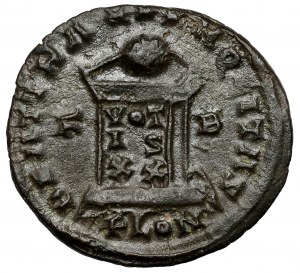 Costantino II (337-340 d.C.) come Cesare (322-323 d.C.) Follis, Londra