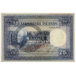 Iceland, 100 Krónur 1928 ND (1945-56) SPECIMEN