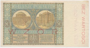 50 złotych 1925 - WZÓR - Ser.A