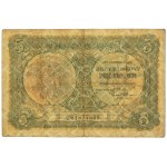 Bilet zdawkowy, 5 złotych 1925 Konstytucja
