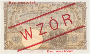 1,000 zloty 1919 - MODEL.