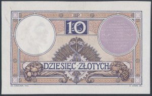 10 złote 1919 - filetowa klauzula - S.4.A