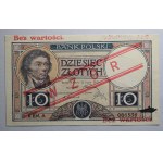 10 złotych 1924 - WZÓR - II EM. A