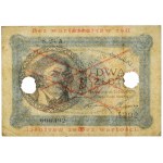 2 złote 1919 - WZÓR - S.23. A - z kropką po R, perforowany