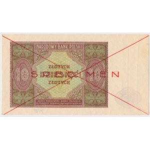 Nr 400. 10 złotych 1946 - SPECIMEN