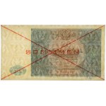 Nr 394. 20 złotych 1946 - SPECIMEN - A 1234567