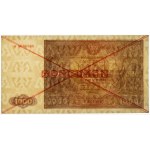 1.000 złotych 1946 - SPECIMEN - B