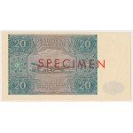 20 złotych 1946 - B 0000000 - SPECIMEN