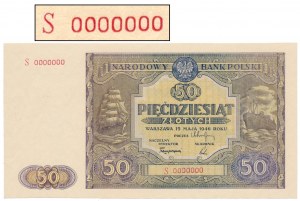 50 zloty 1946 - S 0000000