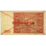Nr 386. 100 złotych 1947 - SPECIMEN - Ser.A 1234567