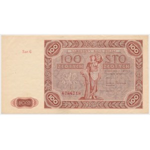 100 złotych 1947 - mała litera