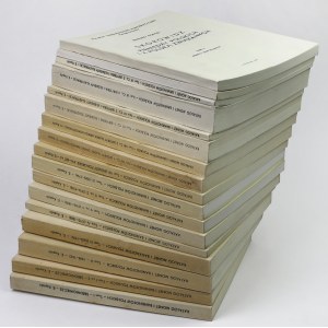 Kopicki, Katalog monet polskich, wydanie I - prawie KOMPLET - Tomy I-IX + Skorowidz
