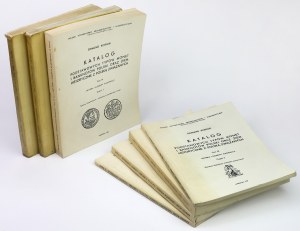 Kopicki, Katalog monet polskich, 1. Auflage - Bände V und IX ohne Teil 4 (7pc)
