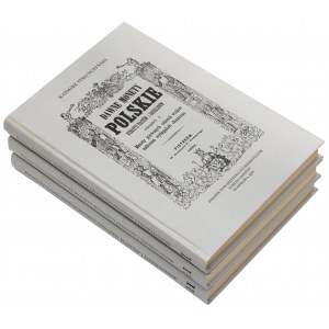 Dawne monety polskie, K. Stronczyński - Komplet (3szt) - REPRINT
