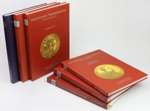Katalogi aukcyjne Antykwariatu Niemczyk różne z lat 2014-2023 (6szt)